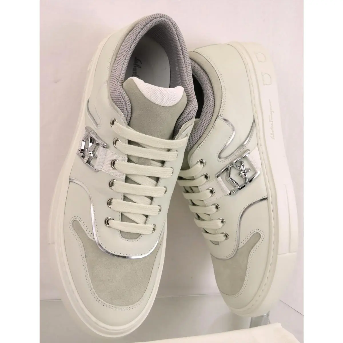 Salvatore Ferragamo shoes - NORIS - NORIS - 0747116 - White (UPC: 8057553424182) 4