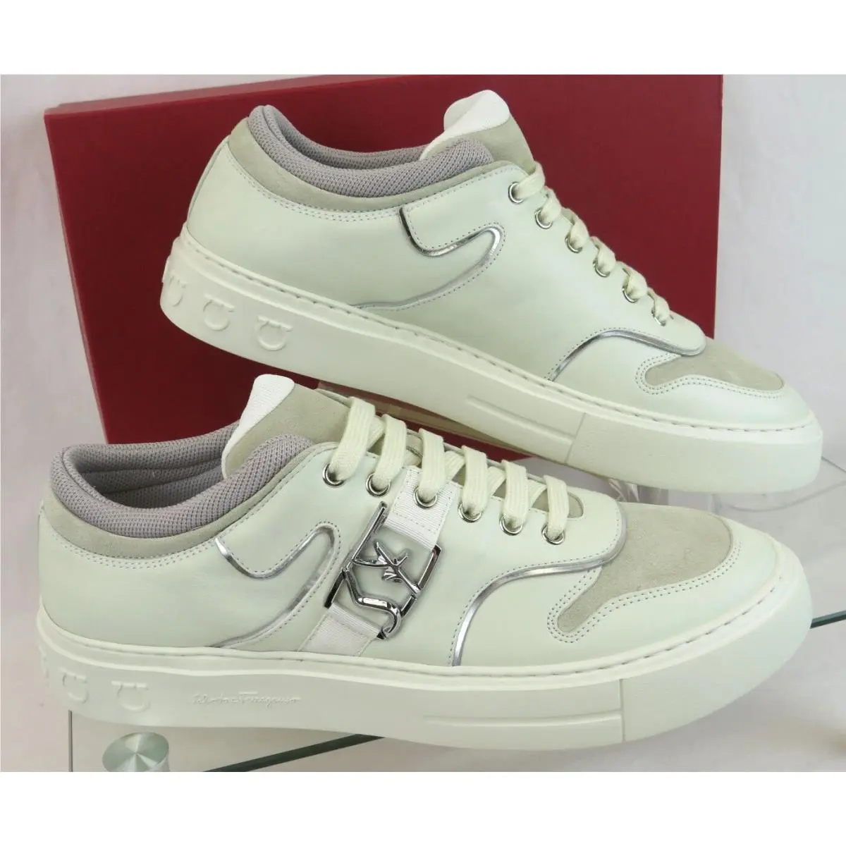 Salvatore Ferragamo shoes - NORIS - NORIS - 0747116 - White (UPC: 8057553424182) 6