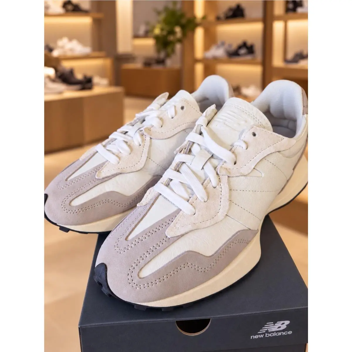 New Balance shoes - New Balance 327 - U327WGA - White 1