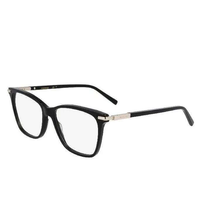 Ferragamo SF3013 001 Black Eyeglasses Frames 55mm Women`s by Salvatore Ferragamo