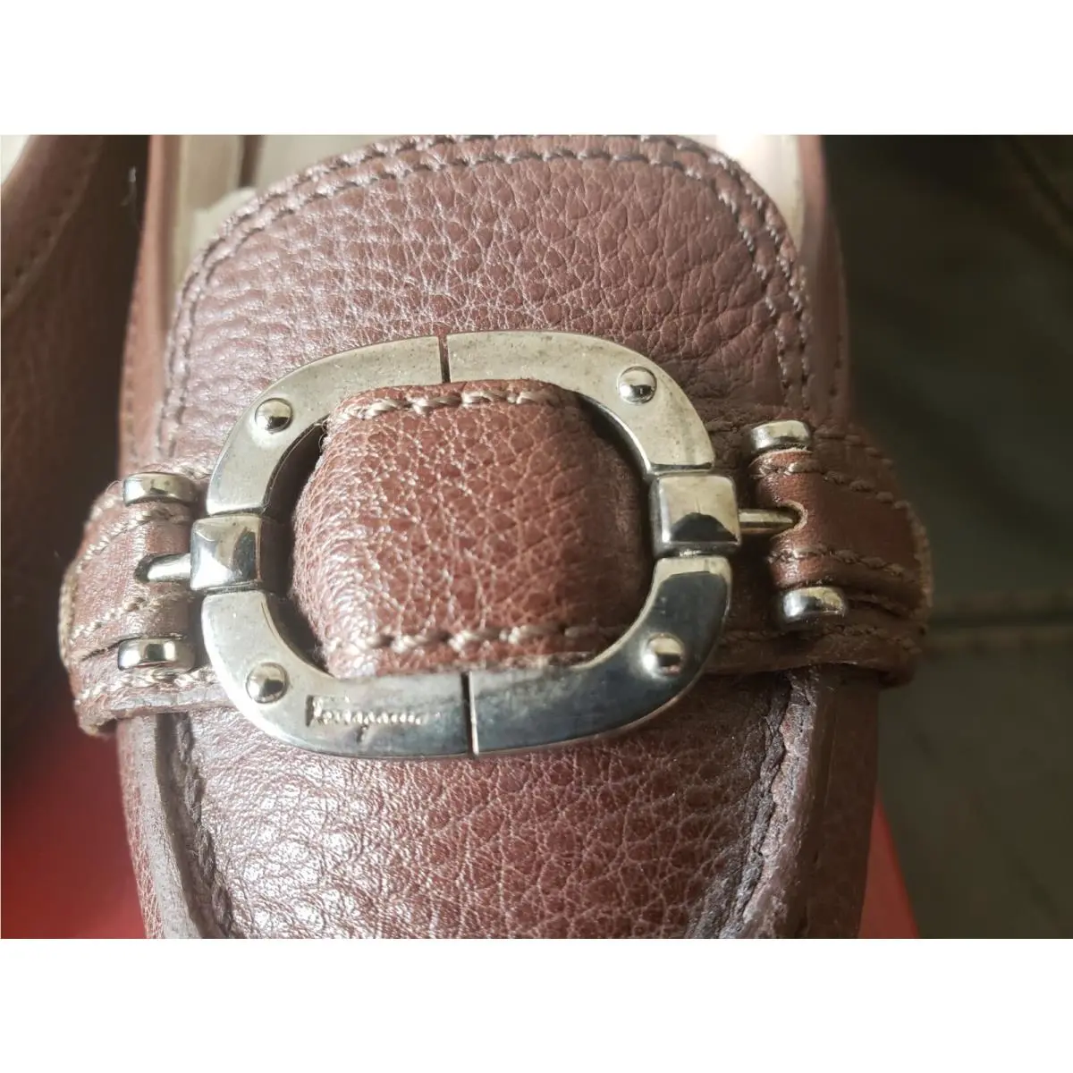 Salvatore Ferragamo shoes - Salvatore Ferragamo Vara - Vara - Brown 9