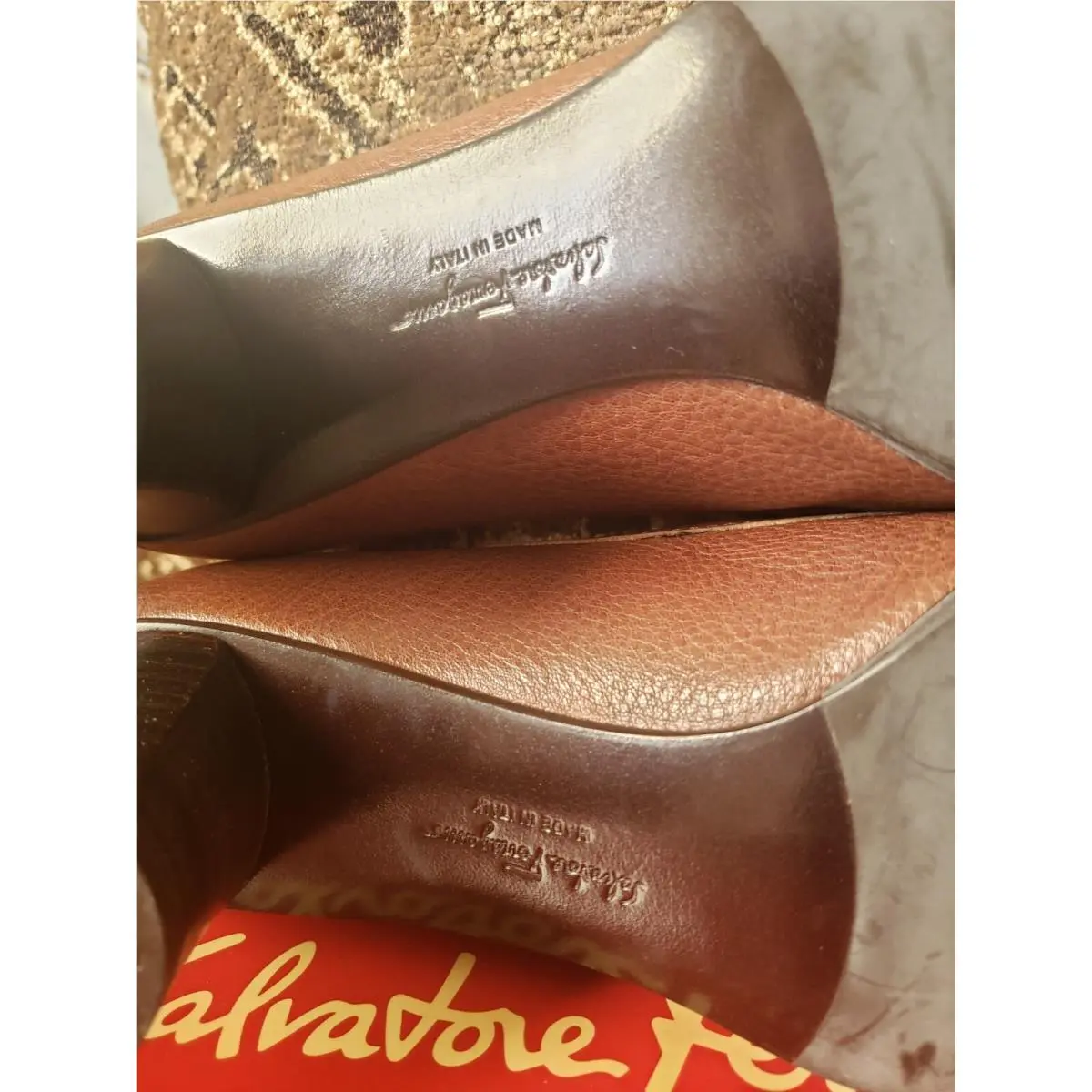 Salvatore Ferragamo shoes - Salvatore Ferragamo Vara - Vara - Brown 15