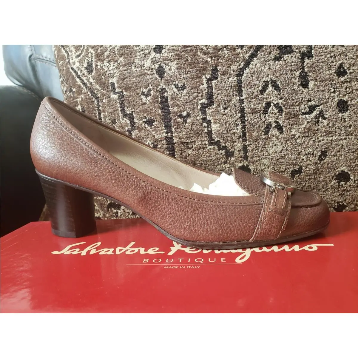 Salvatore Ferragamo shoes - Salvatore Ferragamo Vara - Vara - Brown 0