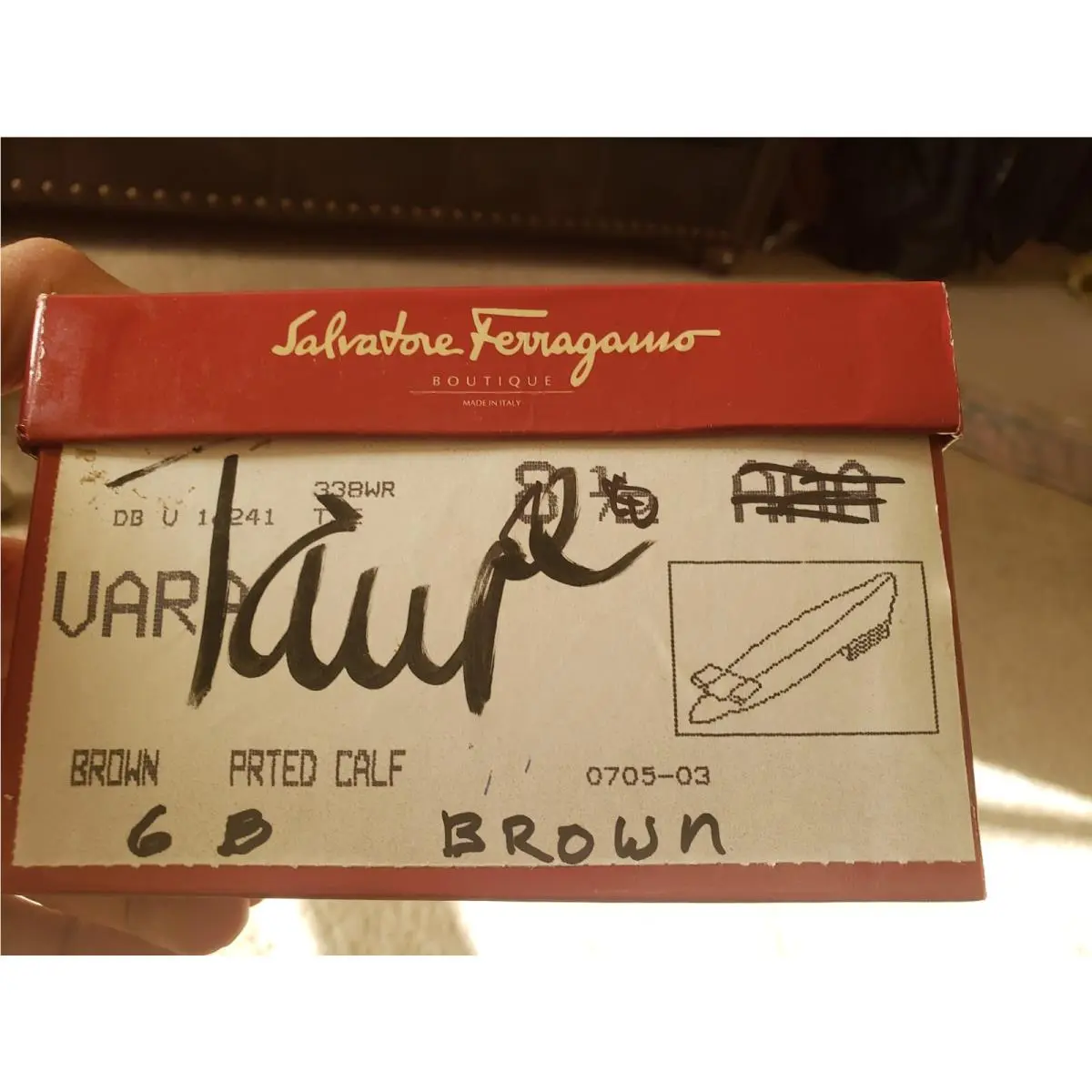 Salvatore Ferragamo shoes - Salvatore Ferragamo Vara - Vara - Brown 18