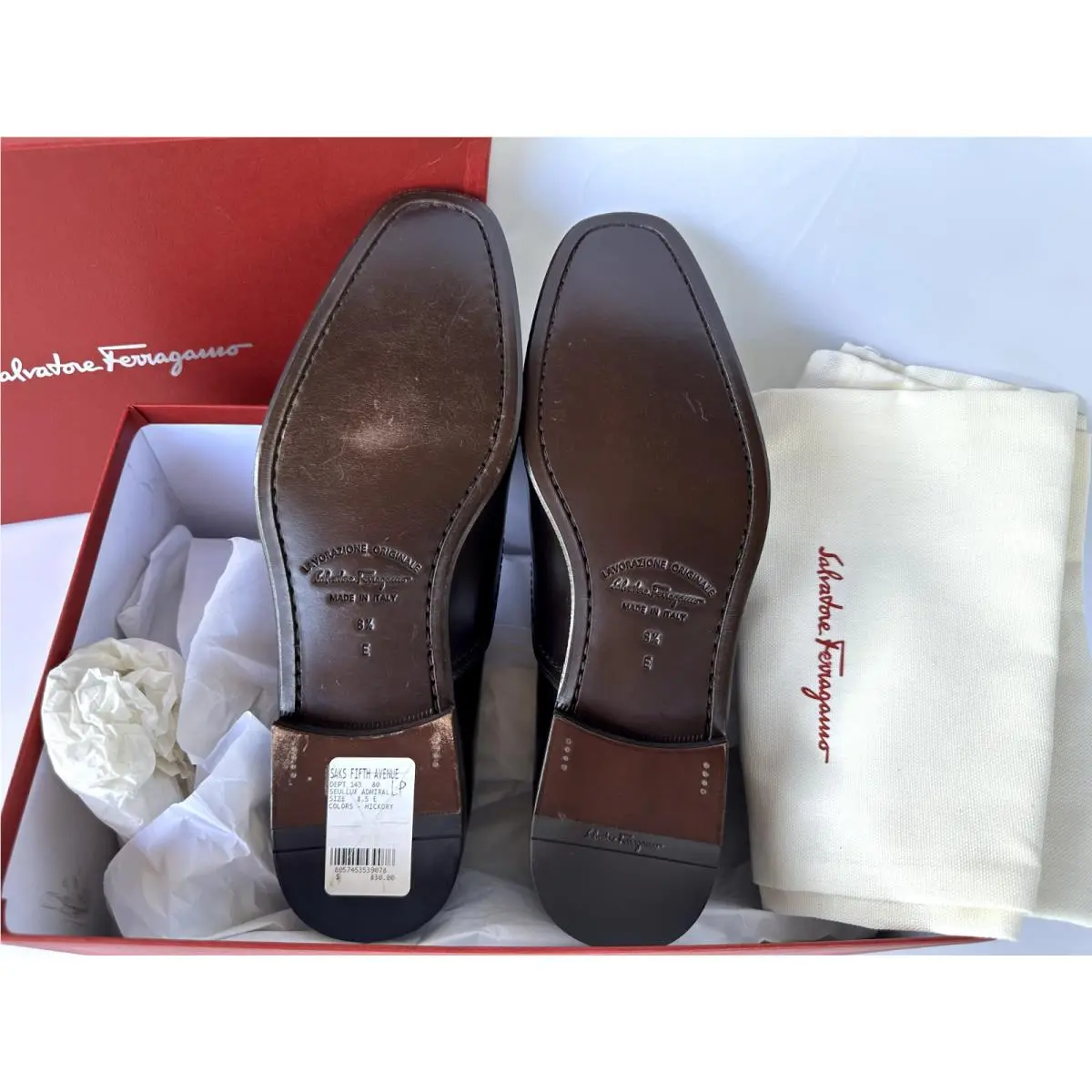Salvatore Ferragamo shoes - Oxfords - Oxfords - Brown (UPC: 8057453539078) 3