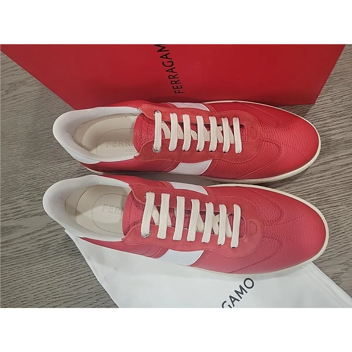 Salvatore Ferragamo shoes - Achille - Achille - Red 1