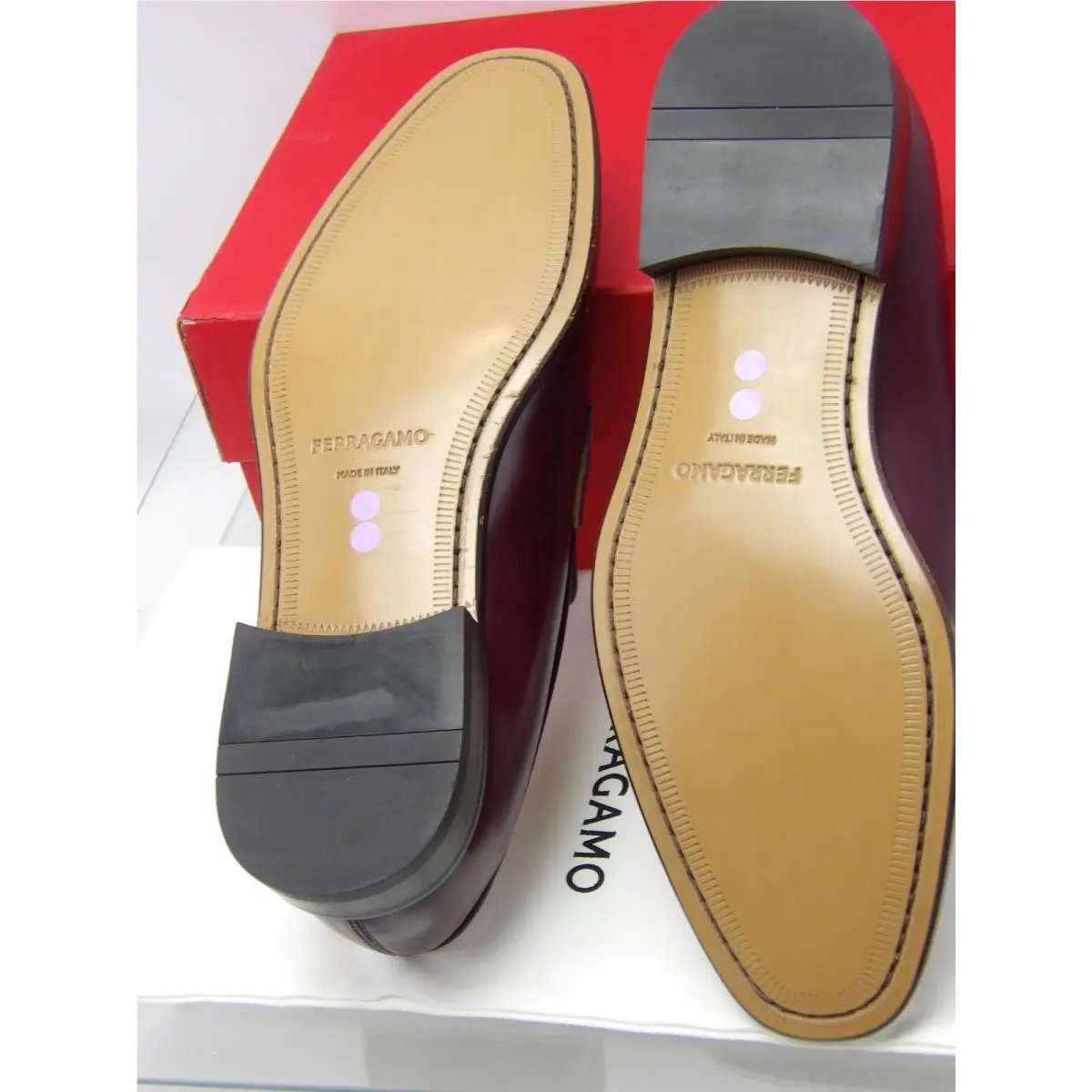 Salvatore Ferragamo shoes - FERRAGAMO DESMOND GANCINI BIT - FERRAGAMO DESMOND GANCINI BIT - Purple (UPC: 8058698930354) 5