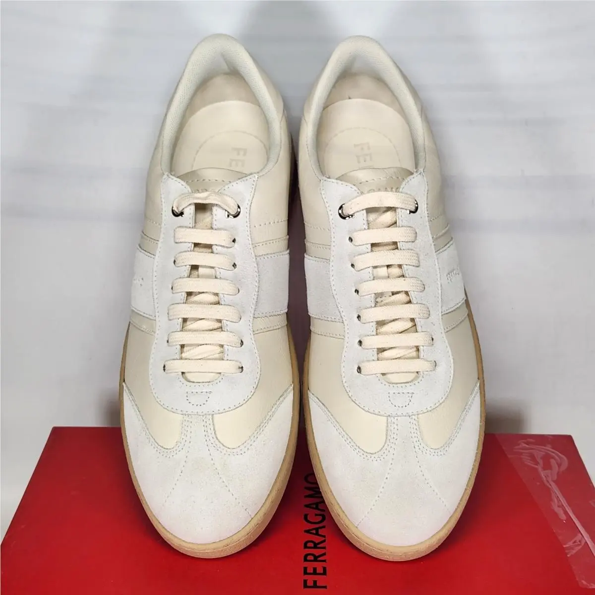 Salvatore Ferragamo shoes - FERRAGAMO Achille 1 - FERRAGAMO Achille - Ivory 2