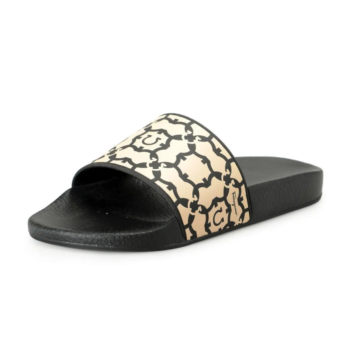 Salvatore Ferragamo Women`s Geometric Print Sandals Flip Flops Shoes US 10 IT 40