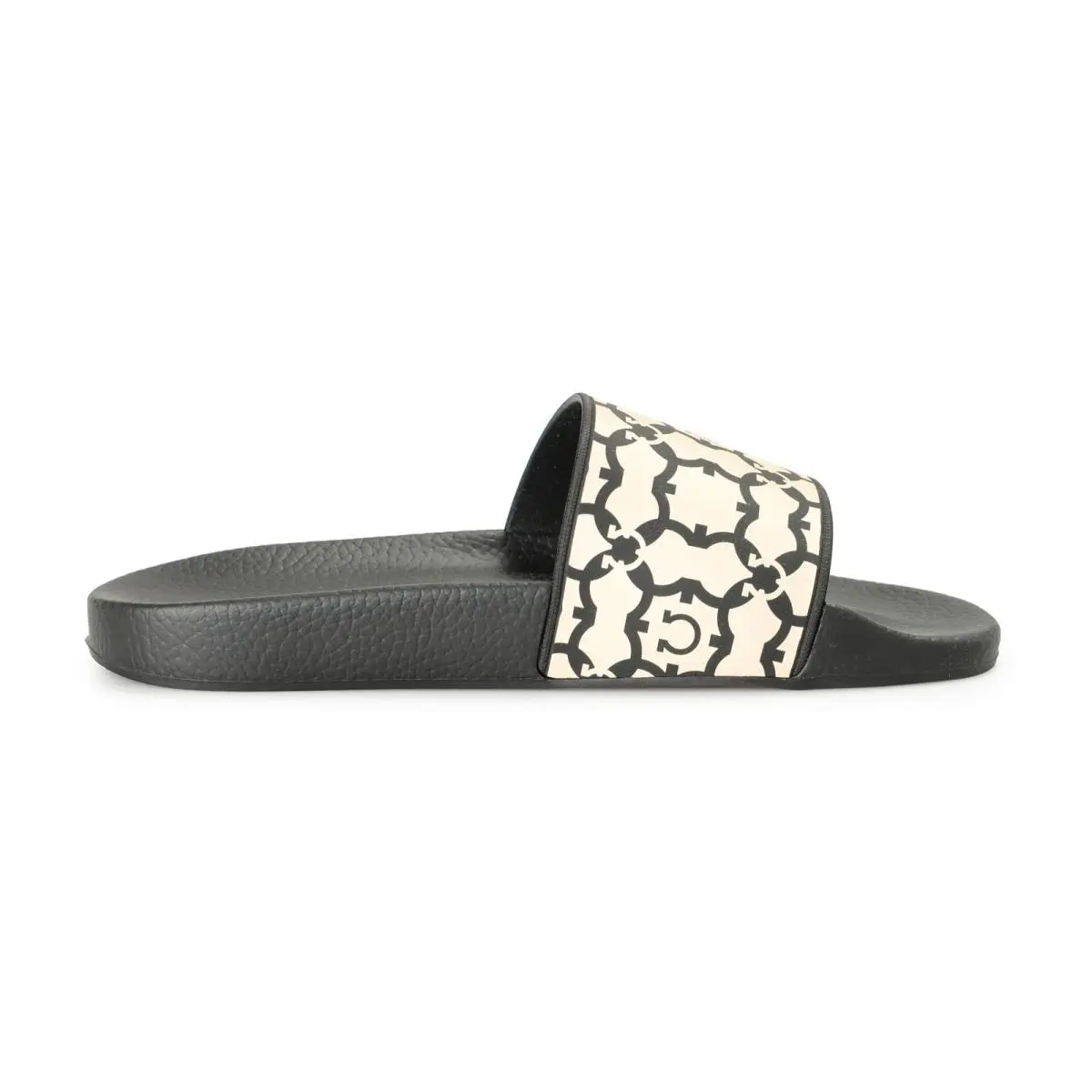 Salvatore Ferragamo shoes - Groovy St 1.0 cm 0744394 - Bone Beige & Black 2