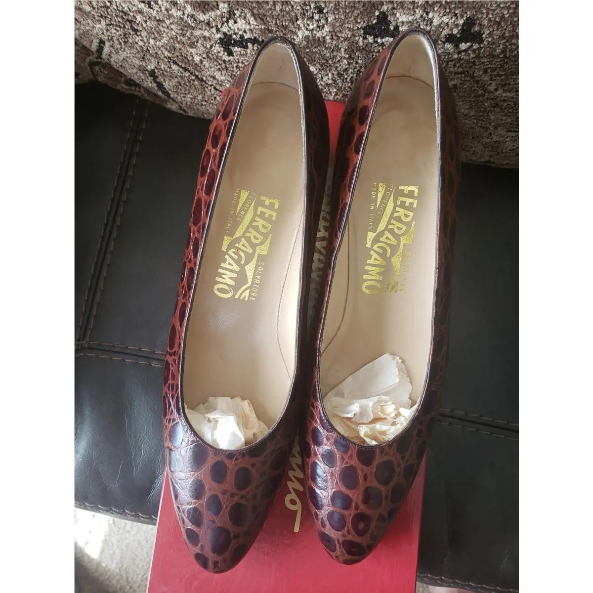 Salvatore Ferragamo shoes - Brown 7