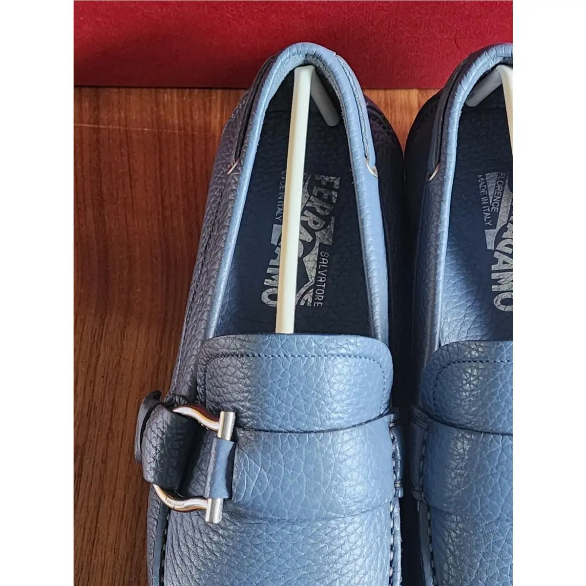 Salvatore Ferragamo shoes - Cabo 2 Gancini Loafer - Cabo Gancini Loafer - Blue 0
