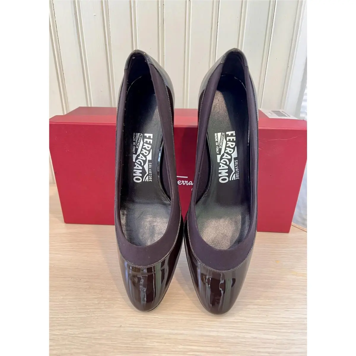 Salvatore Ferragamo shoes - Nuria - Nuria - Brown (UPC: 8017581077149) 0