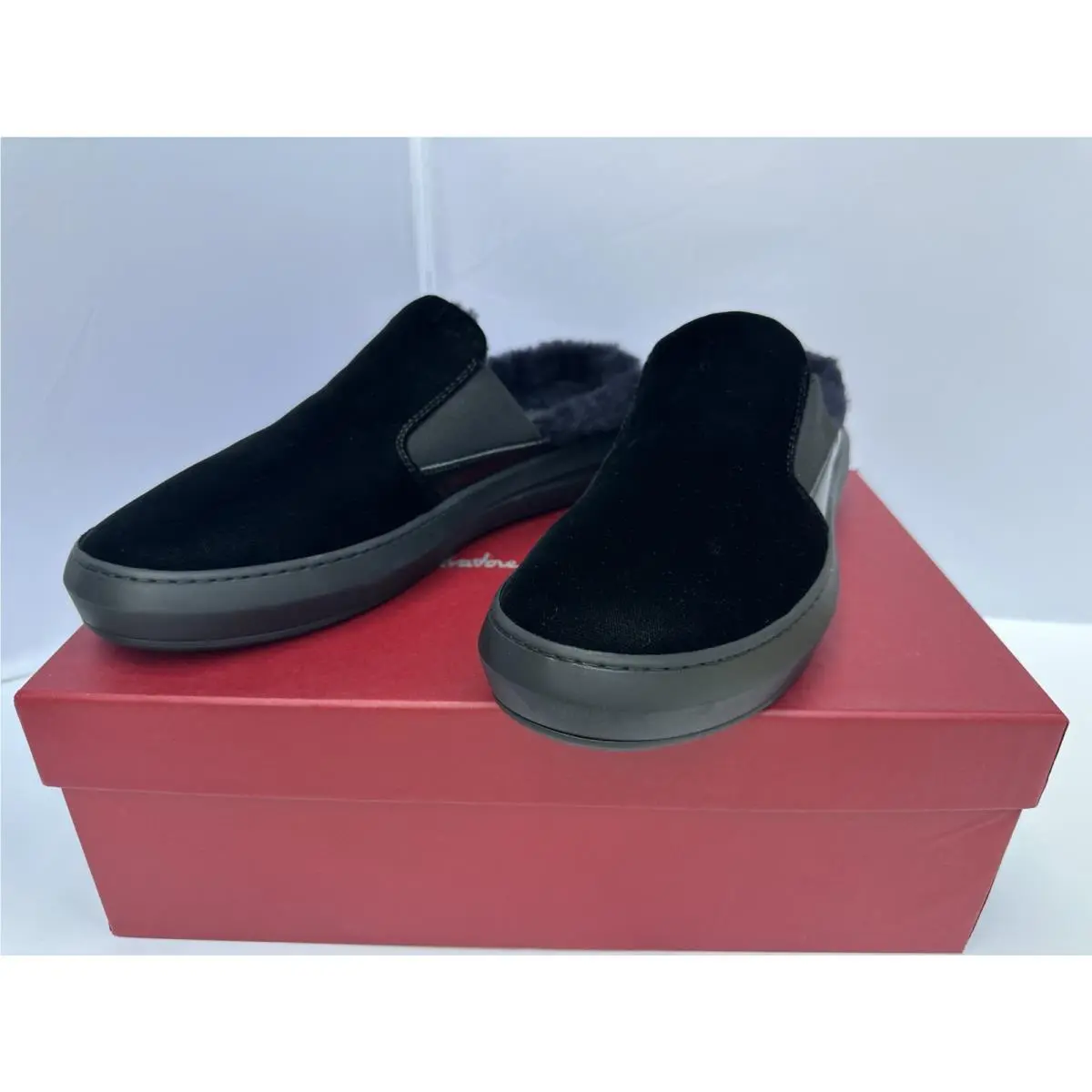 Salvatore Ferragamo shoes - Slipper - Slipper - Black, Main: Black (UPC: 8058572245307) 2