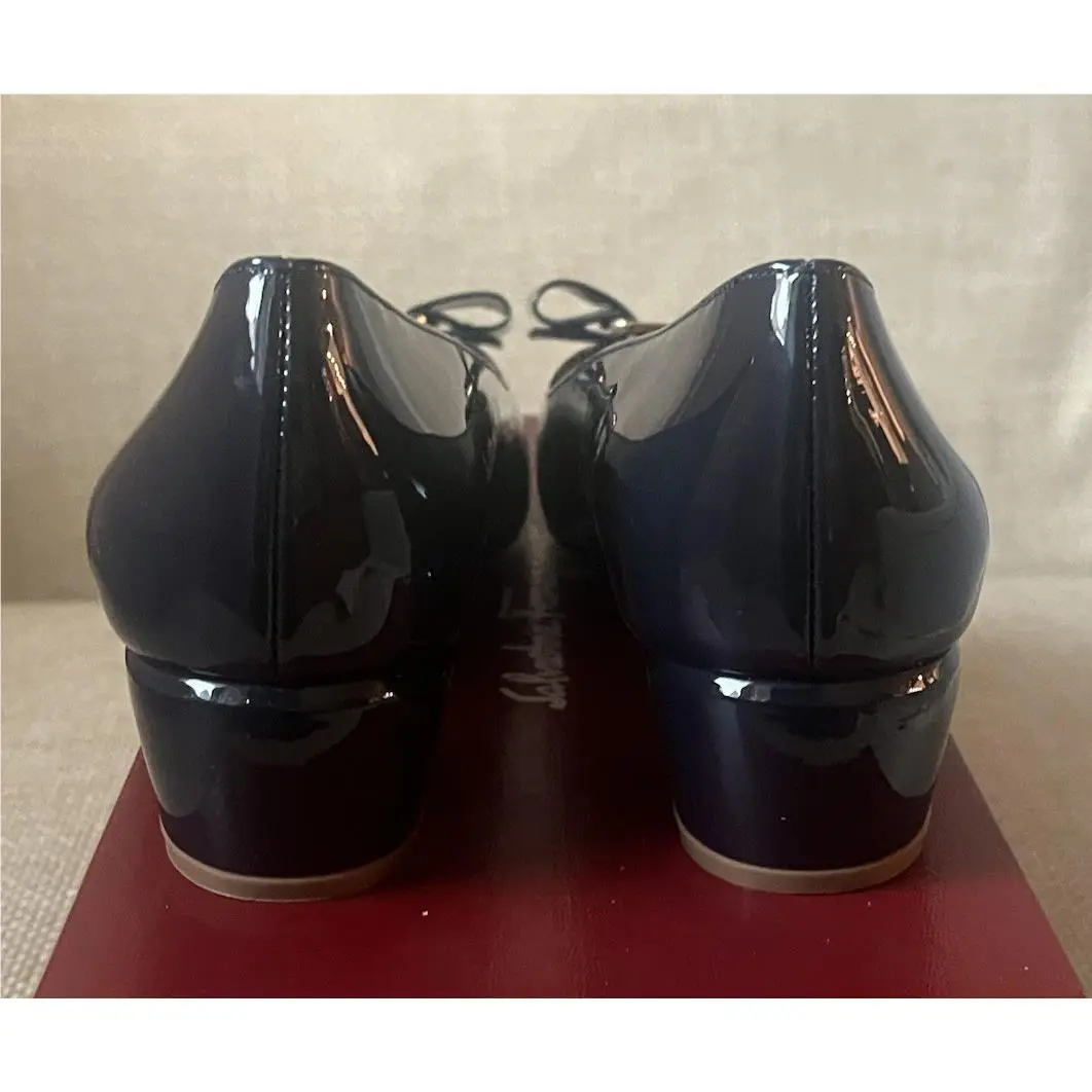 Salvatore Ferragamo shoes - Salvatore Ferragamo Vara - Vara - Blue 2
