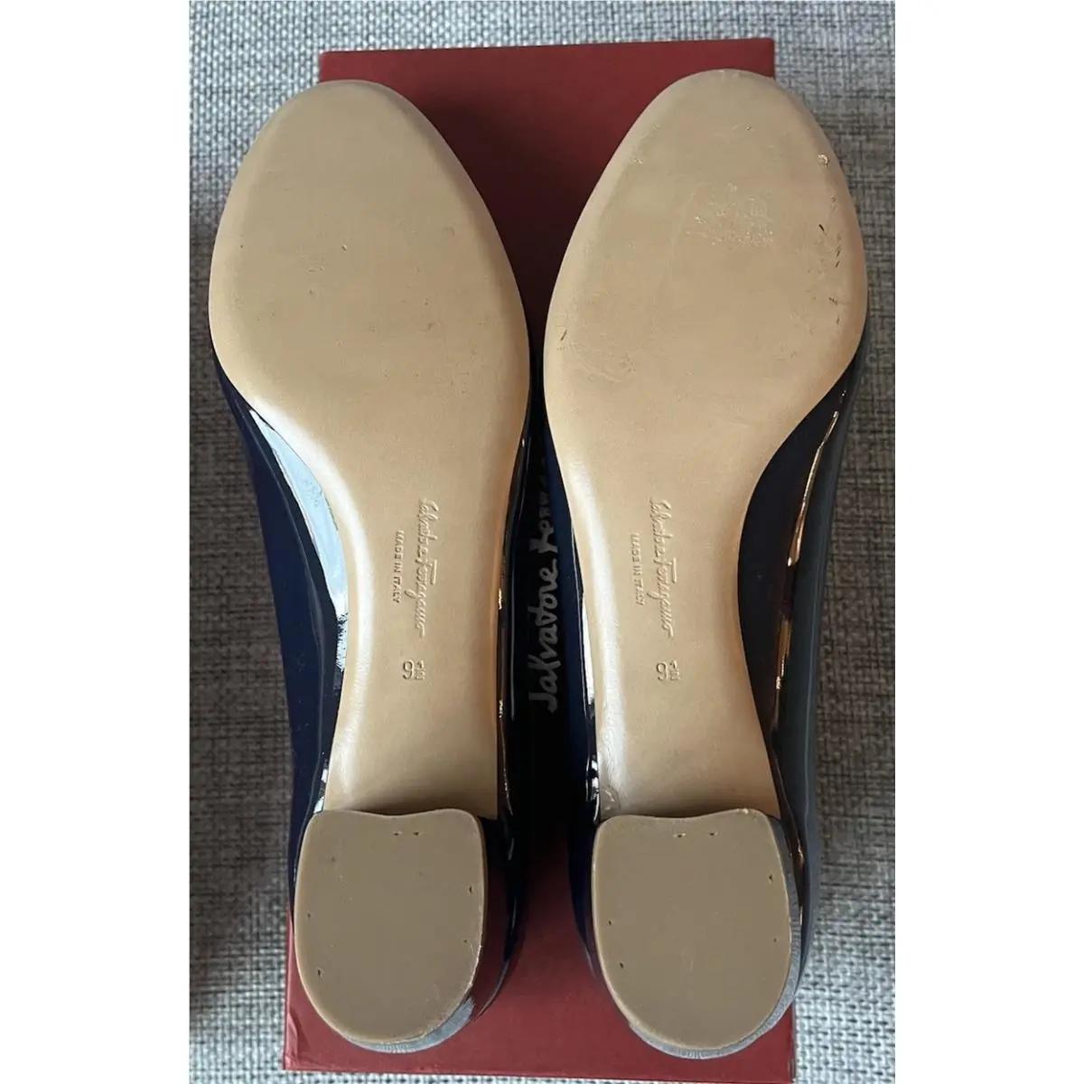 Salvatore Ferragamo shoes - Salvatore Ferragamo Vara - Vara - Blue 3