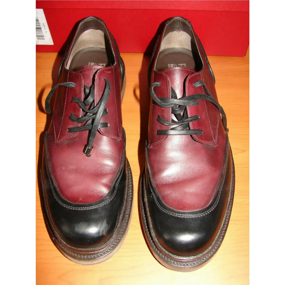 Salvatore Ferragamo shoes - Black/ Oxblood 2 tone 3