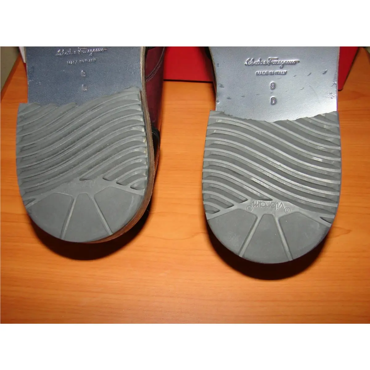 Salvatore Ferragamo shoes - Black/ Oxblood 2 tone 6