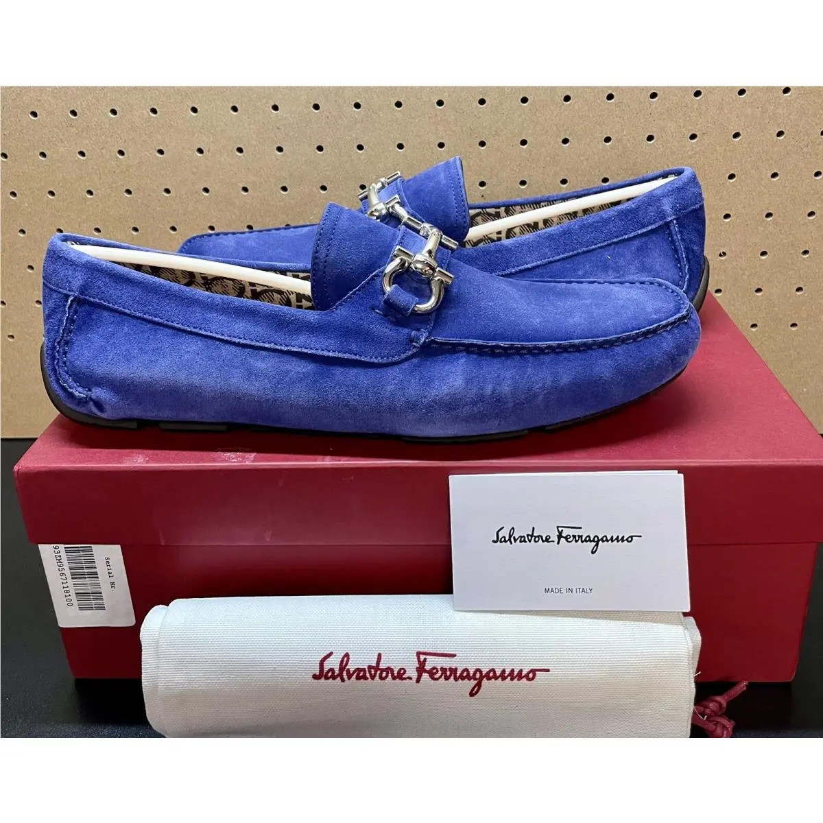 Salvatore Ferragamo shoes - Blue (UPC: 8057553582257) 0