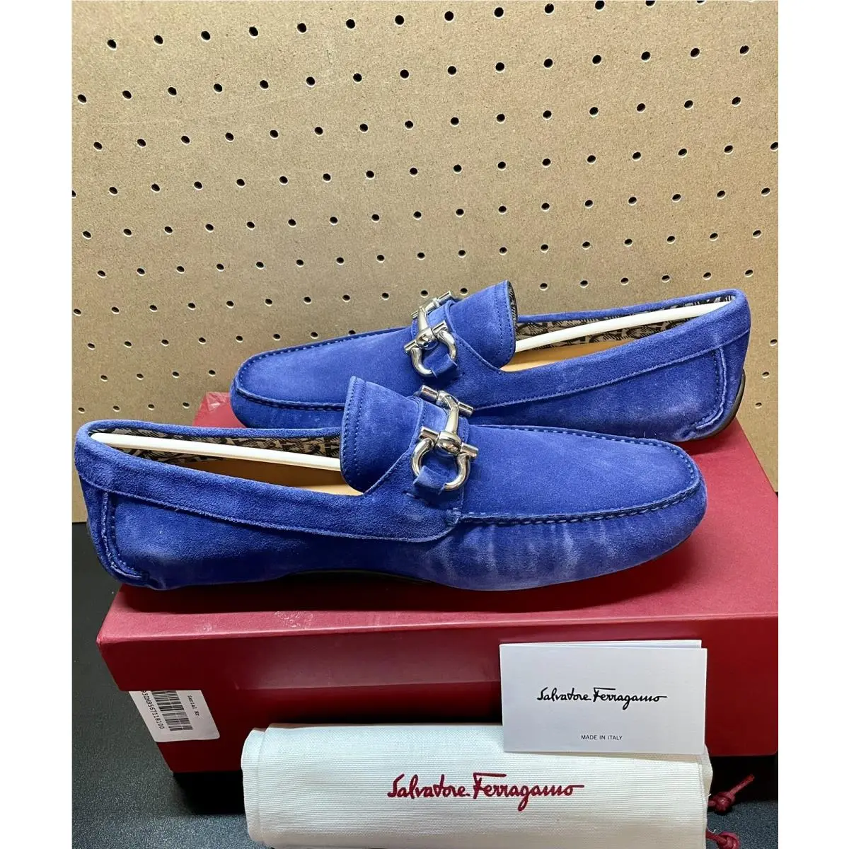 Salvatore Ferragamo shoes - Blue (UPC: 8057553582257) 1