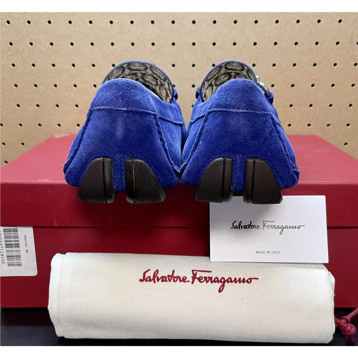 Salvatore Ferragamo shoes - Blue (UPC: 8057553582257) 3