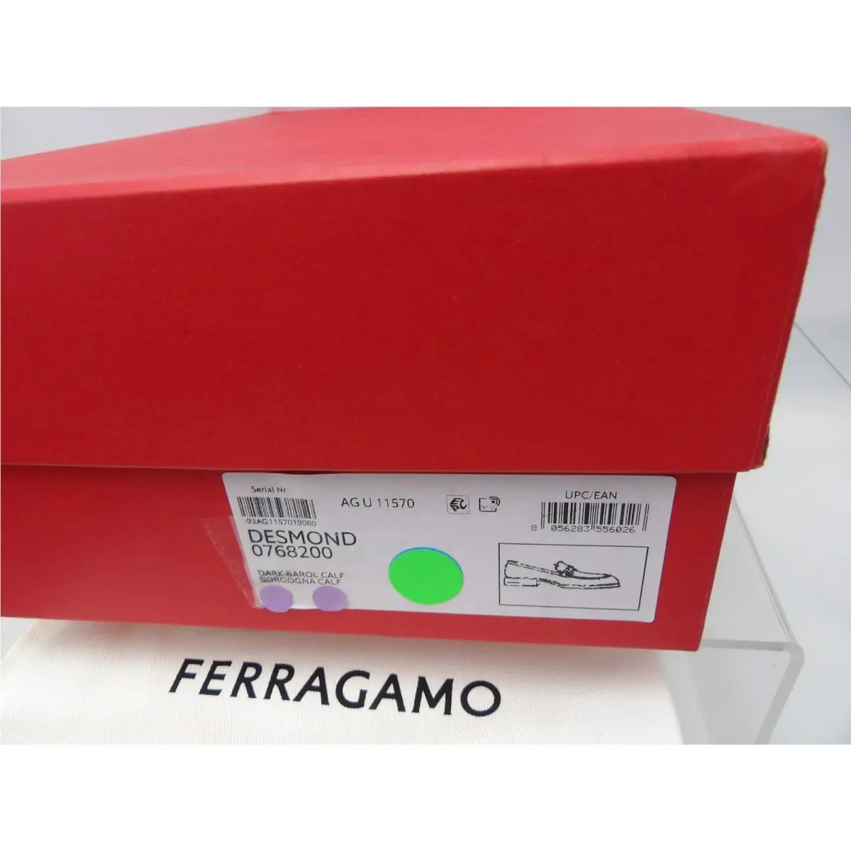 Salvatore Ferragamo shoes - FERRAGAMO DESMOND GANCINI BIT - FERRAGAMO DESMOND GANCINI BIT - Purple (UPC: 8058698930354) 8