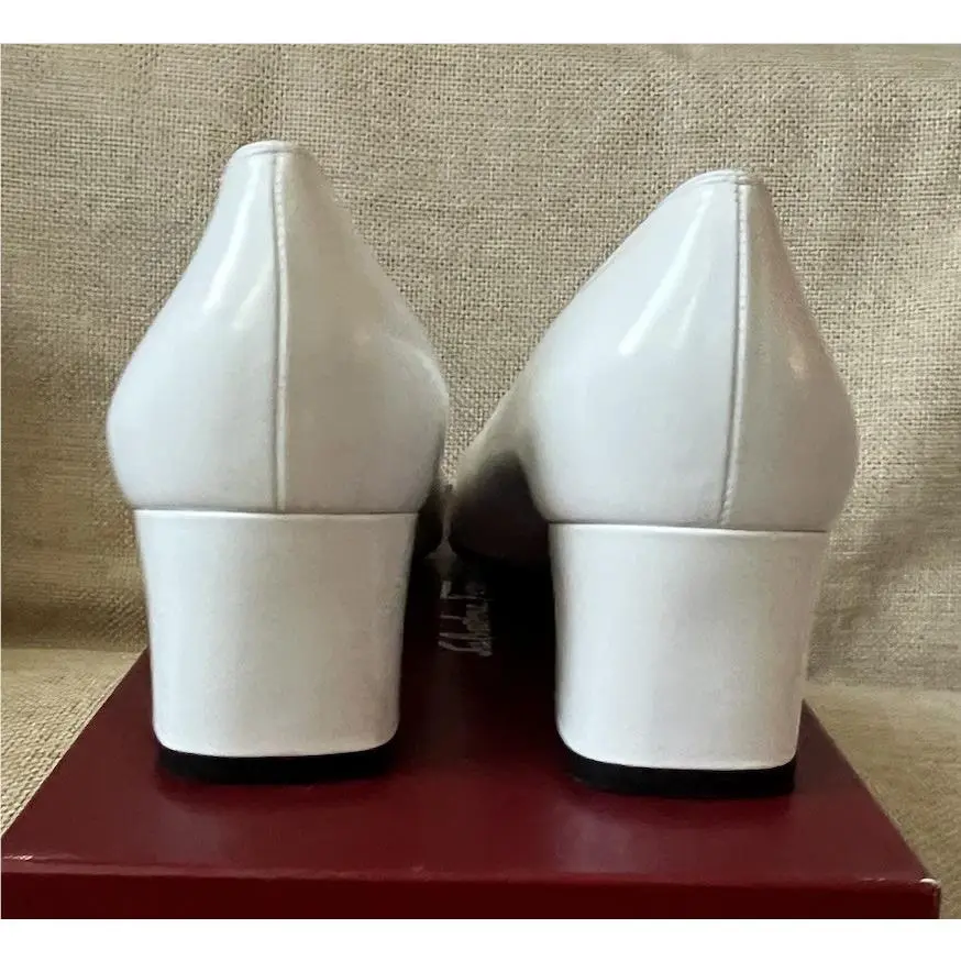 Salvatore Ferragamo shoes - Salvatore Ferragamo Vara - Vara - White 3