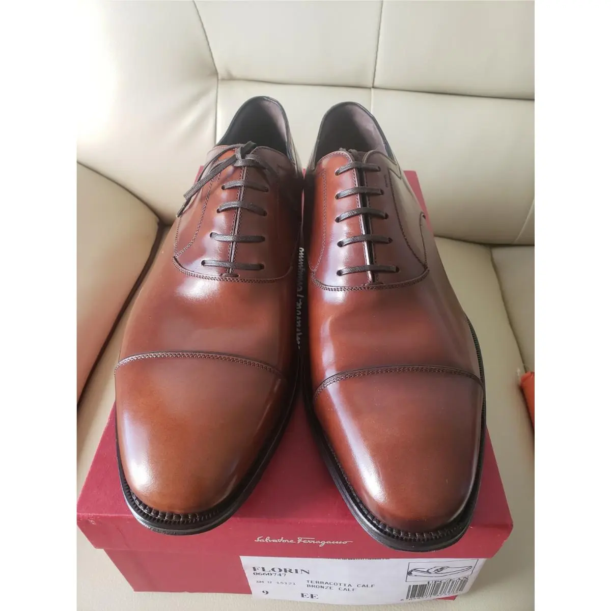 Salvatore Ferragamo shoes - Mahogany 1
