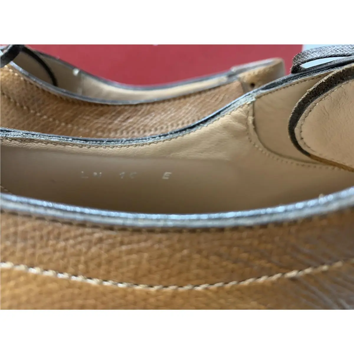 Salvatore Ferragamo shoes - Salvatore Ferragamo Riley - Riley - Brown, Manufacturer: Radica Pebble Calfr 5