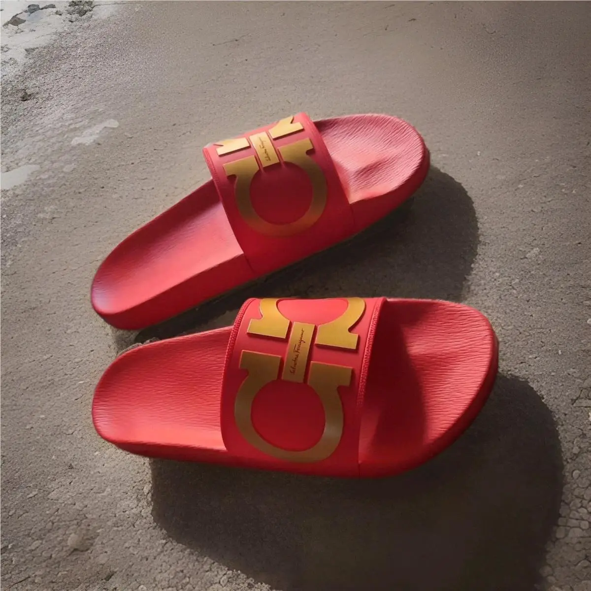 Salvatore Ferragamo shoes - n/d - RED/GOLD 8