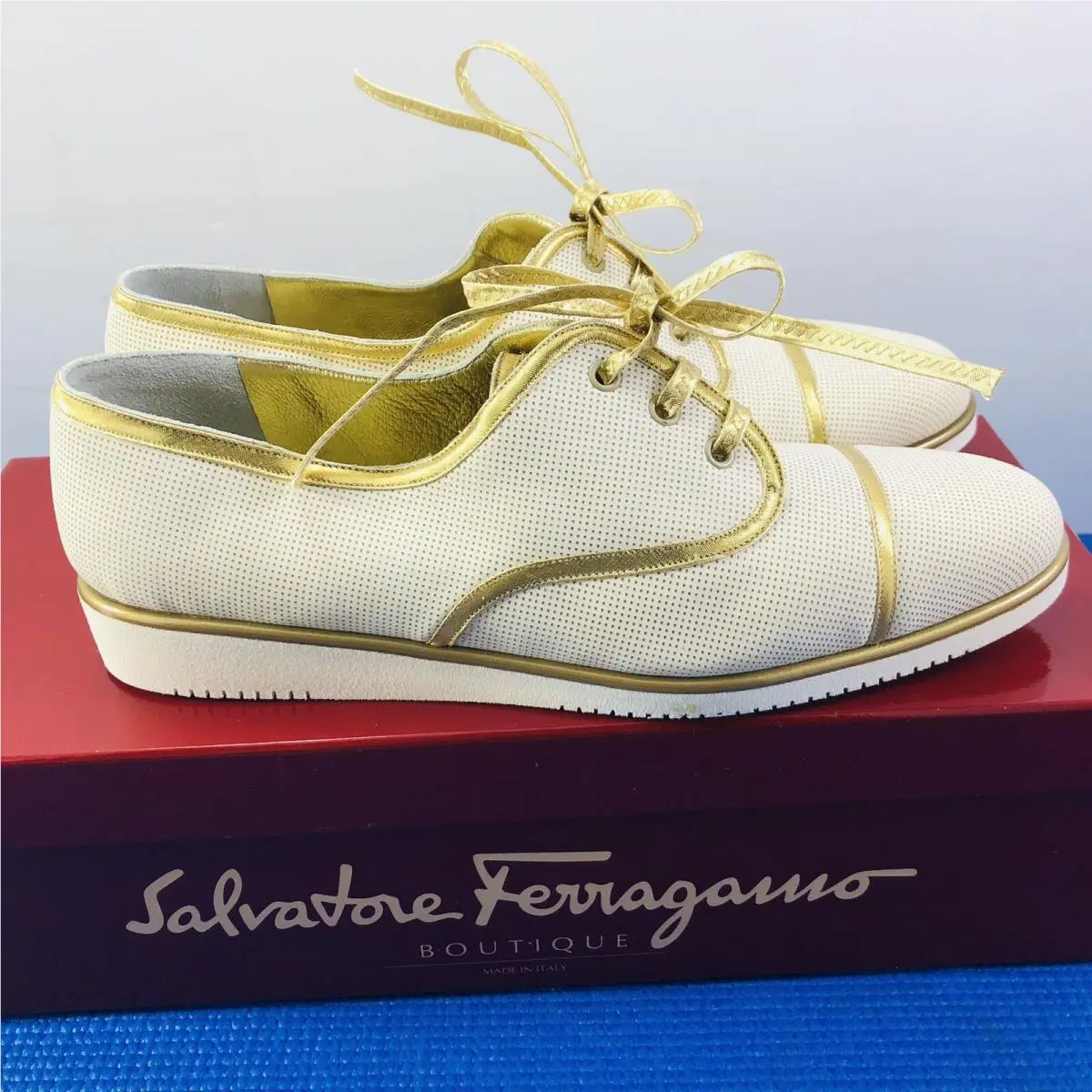Salvatore Ferragamo shoes - Salvatore Ferragamo Boutique DR 16335 - Beige 1