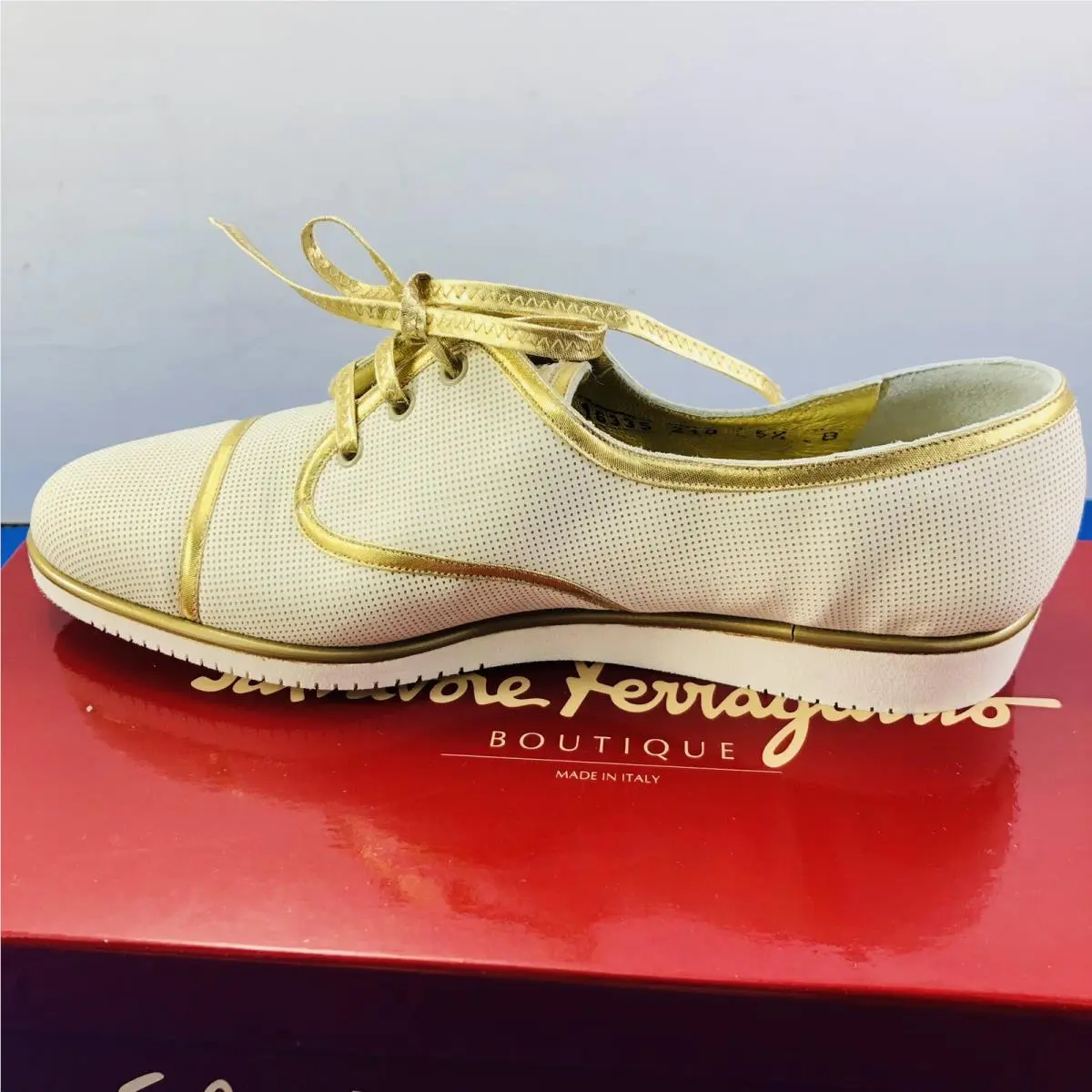 Salvatore Ferragamo shoes - Salvatore Ferragamo Boutique DR 16335 - Beige 6