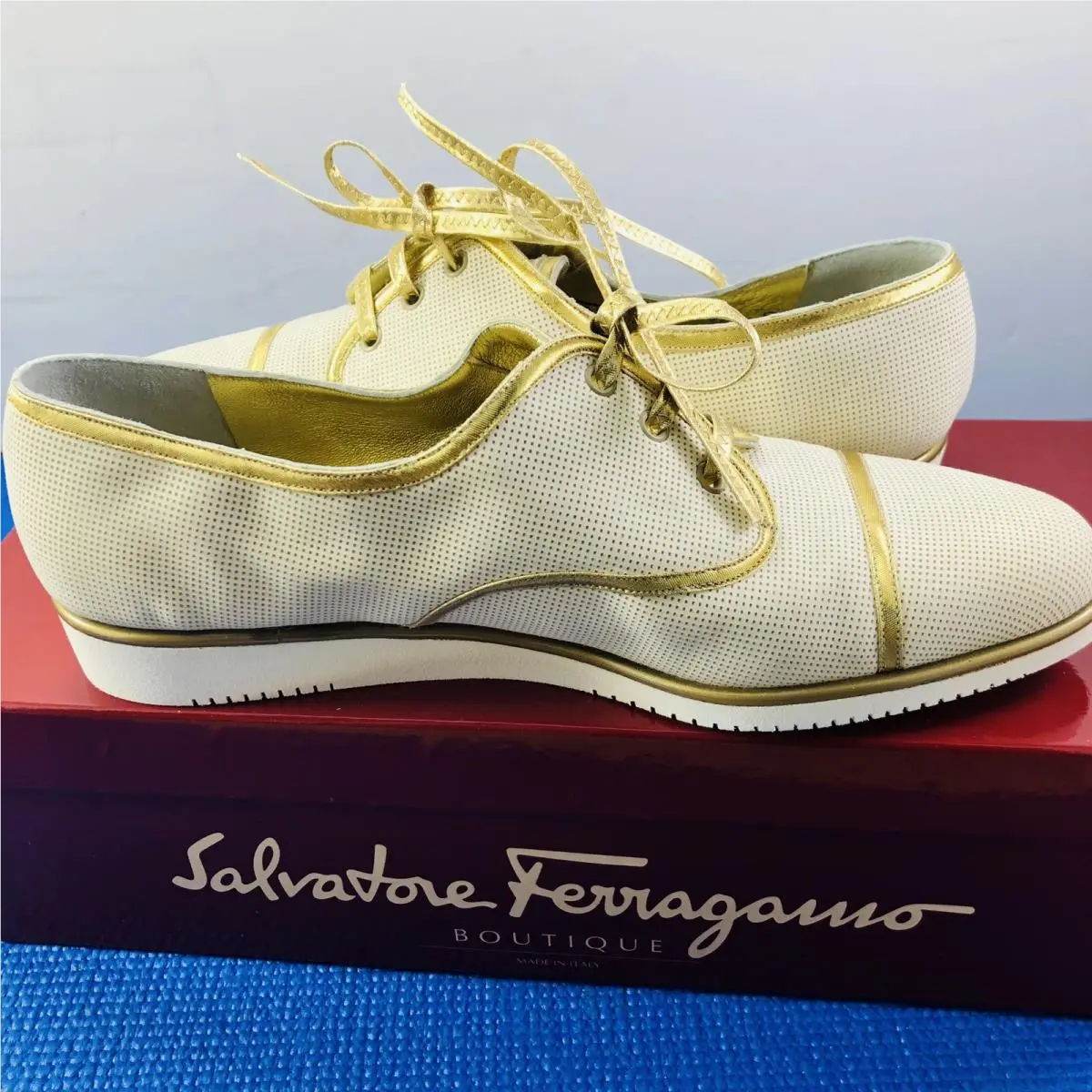 Salvatore Ferragamo shoes - Salvatore Ferragamo Boutique DR 16335 - Beige 7