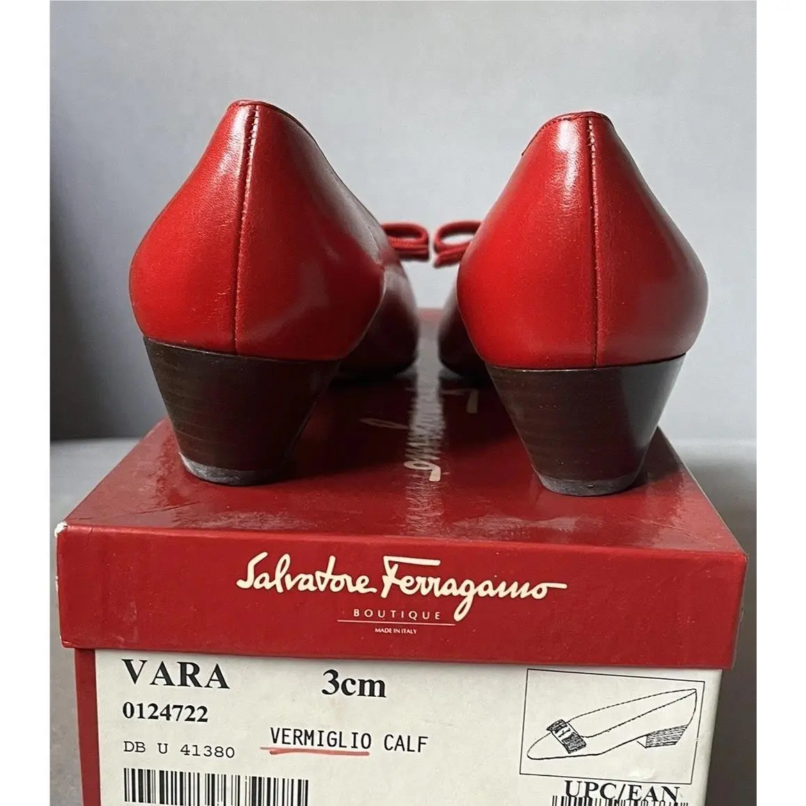 Salvatore Ferragamo shoes - Salvatore Ferragamo Vara - Vara - Red 1