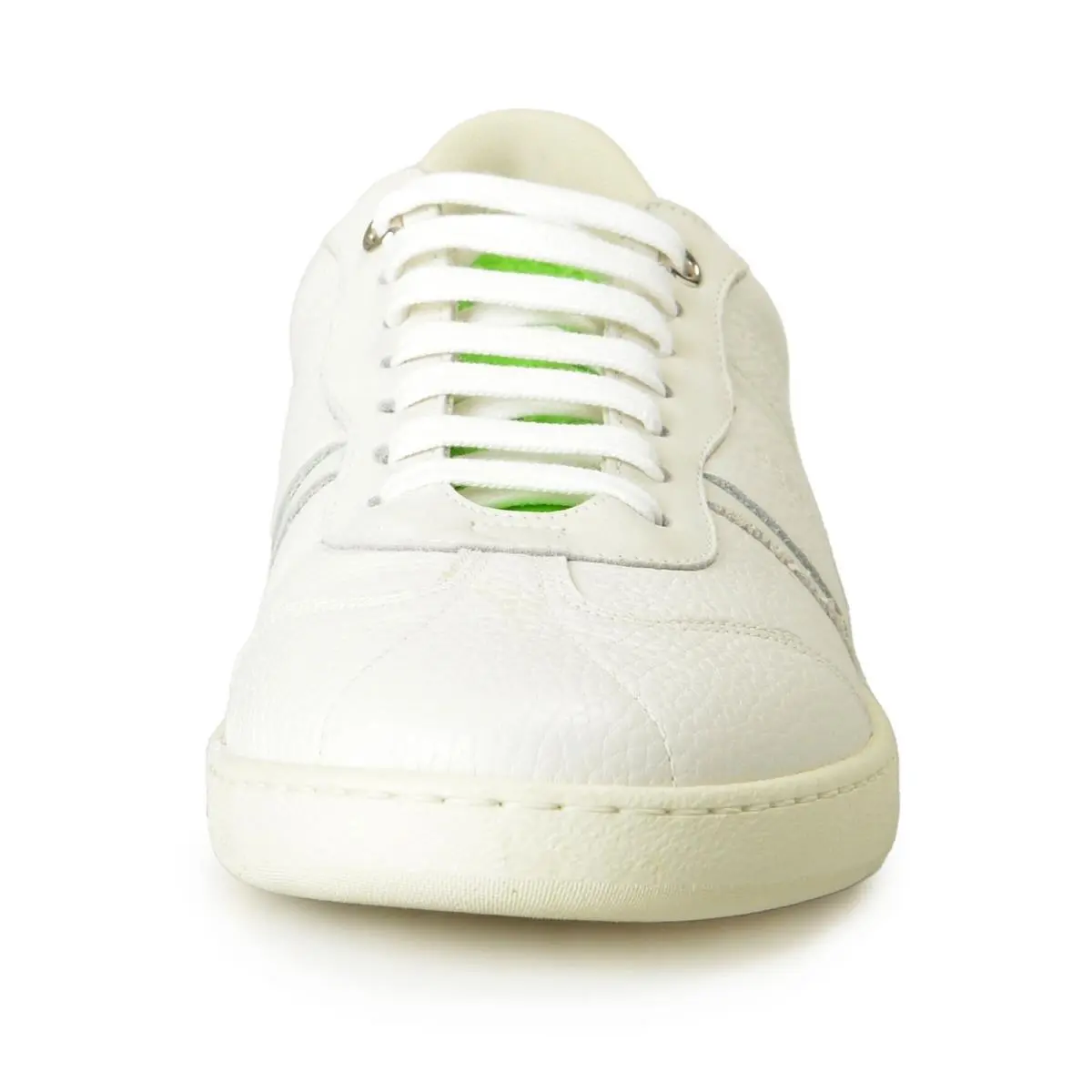 Salvatore Ferragamo shoes - White/Lime Green (UPC: 8056283288675) 3