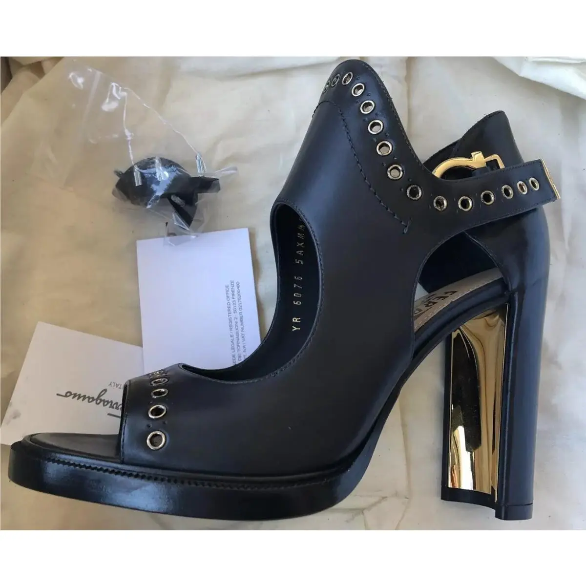 Salvatore Ferragamo shoes - Salvatore Ferragamo Narny - Narny - Dark Grey (UPC: 8050445693024) 4