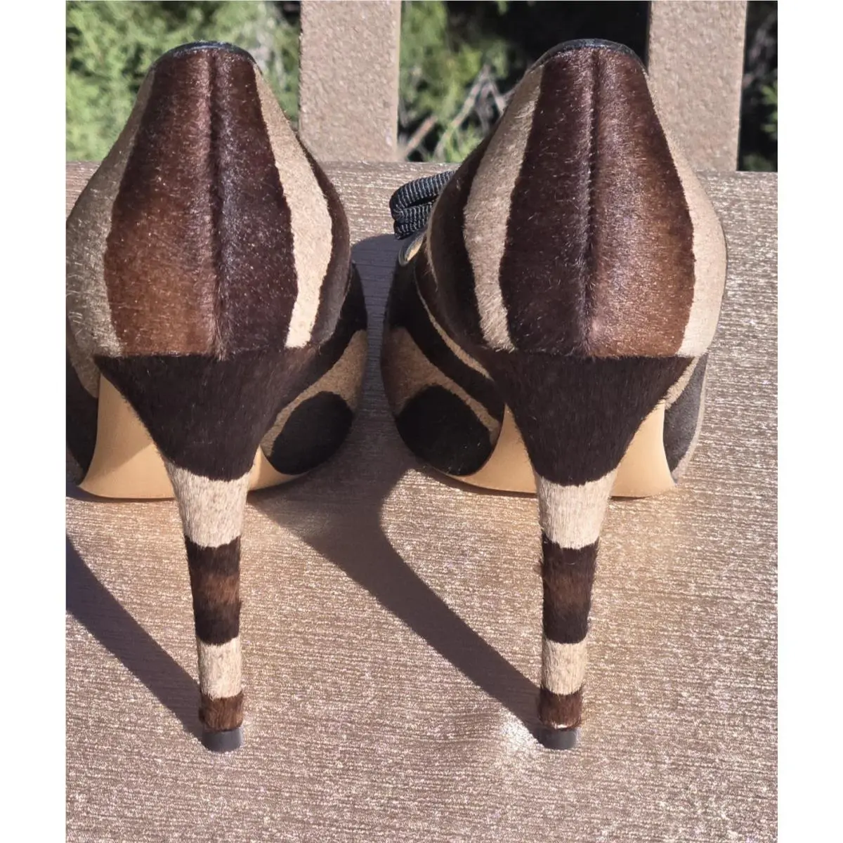 Salvatore Ferragamo shoes - Cacao Pony Zebra 9