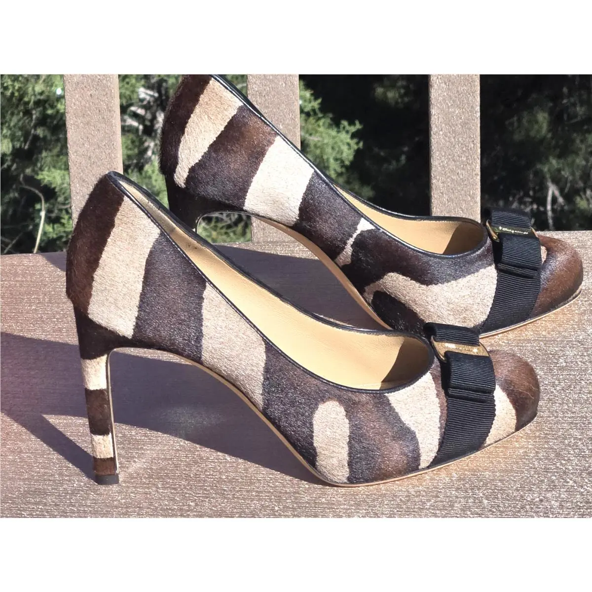 Salvatore Ferragamo shoes - Cacao Pony Zebra 2