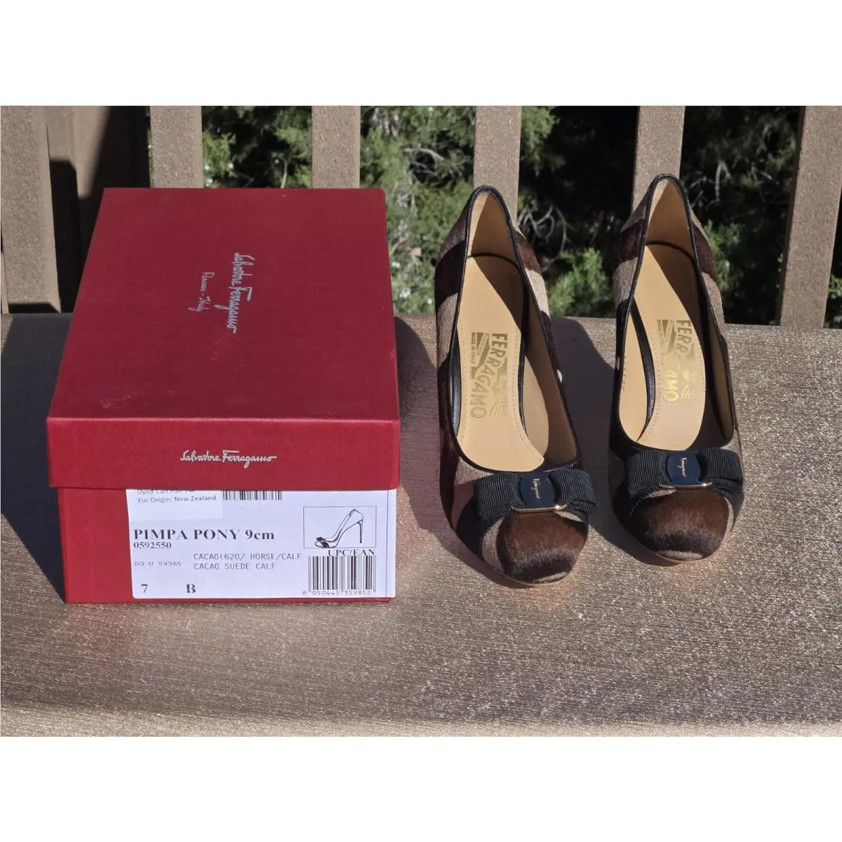 Salvatore Ferragamo shoes - Cacao Pony Zebra 3
