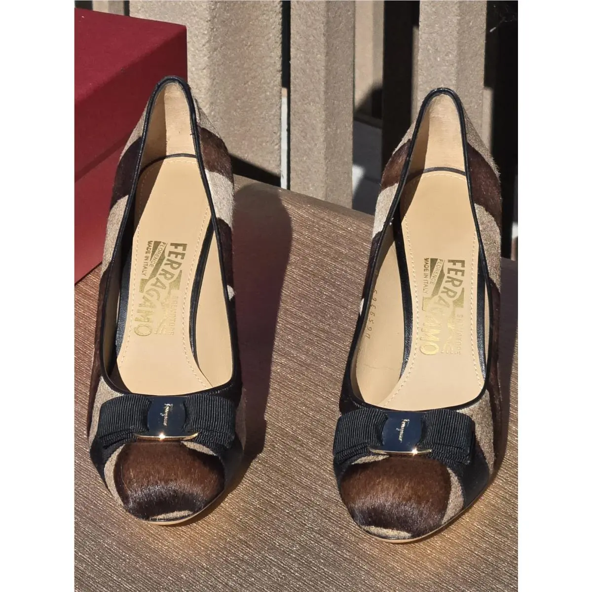Salvatore Ferragamo shoes - Cacao Pony Zebra 5