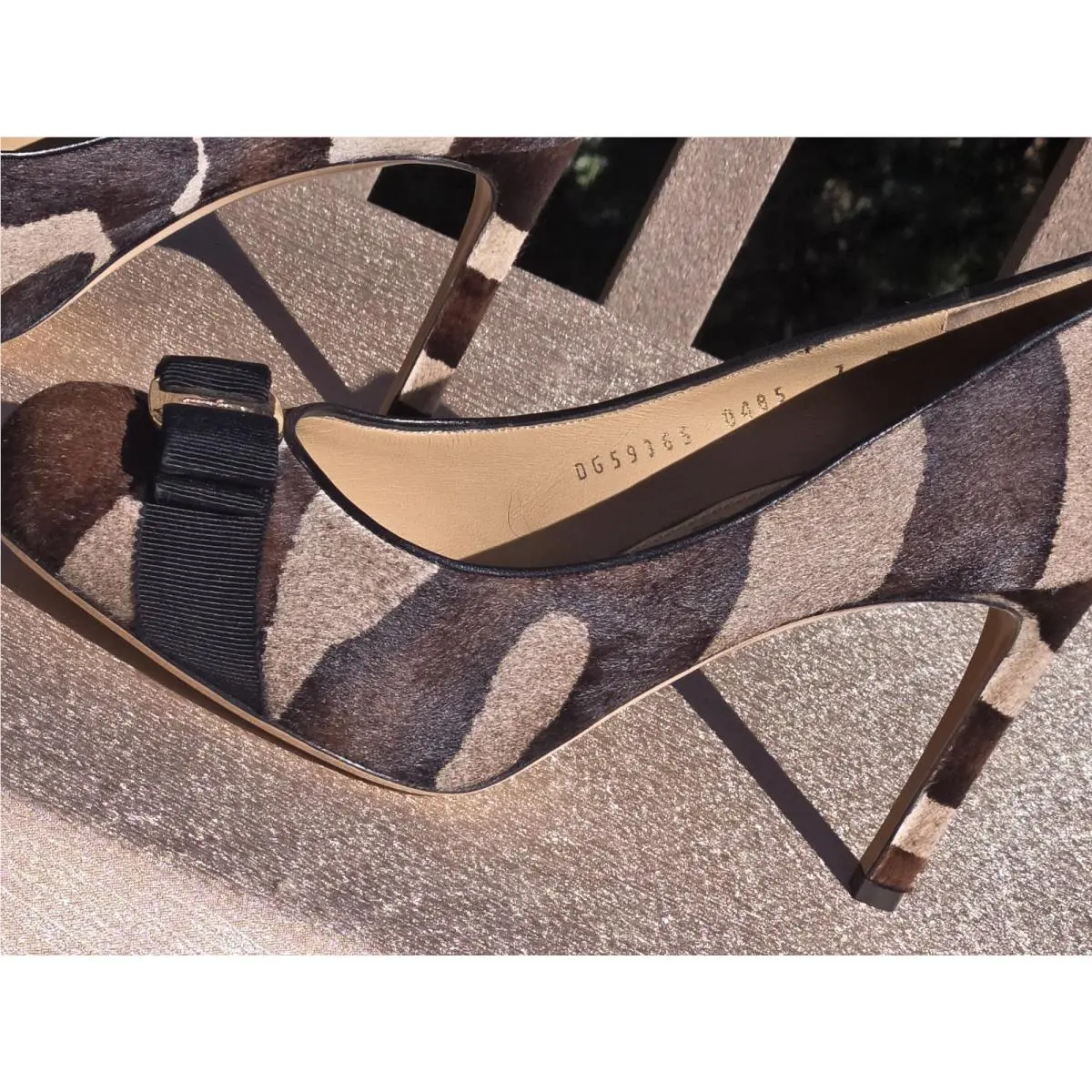 Salvatore Ferragamo shoes - Cacao Pony Zebra 7