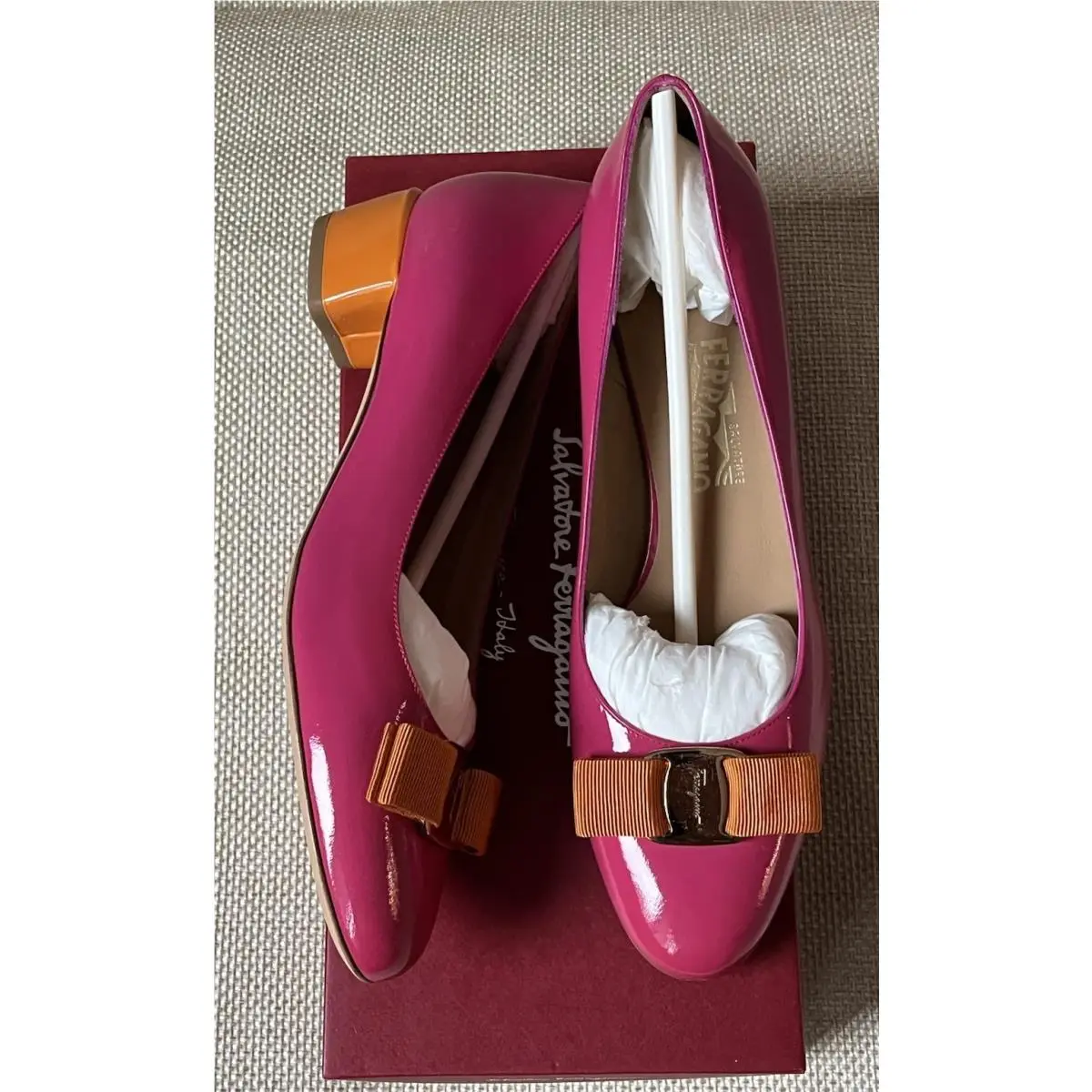 Salvatore Ferragamo shoes - Salvatore Ferragamo Vara - Vara - Pink 1
