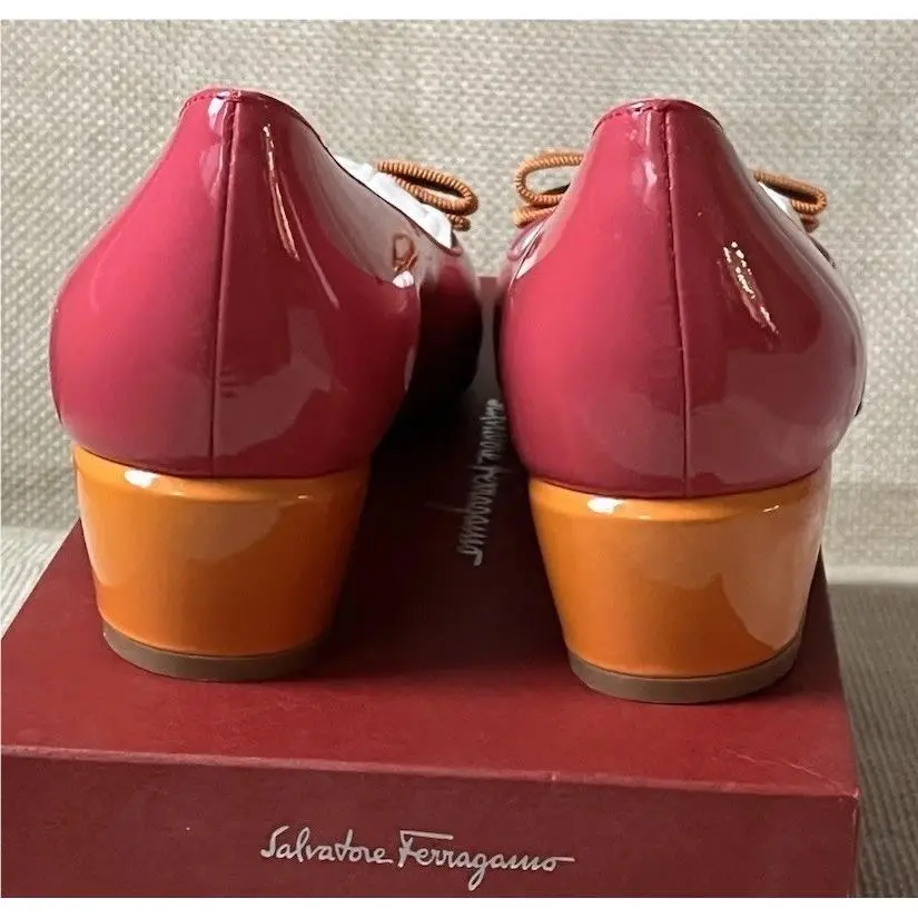 Salvatore Ferragamo shoes - Salvatore Ferragamo Vara - Vara - Pink 3