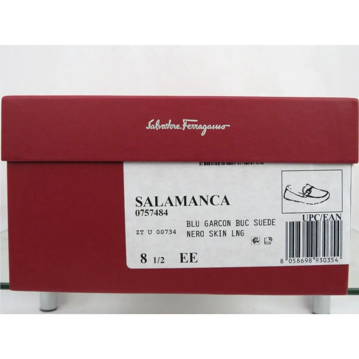 Salvatore Ferragamo shoes - FERRAGAMO SALAMANCA - FERRAGAMO SALAMANCA - Blue (UPC: 8058698930354) 10