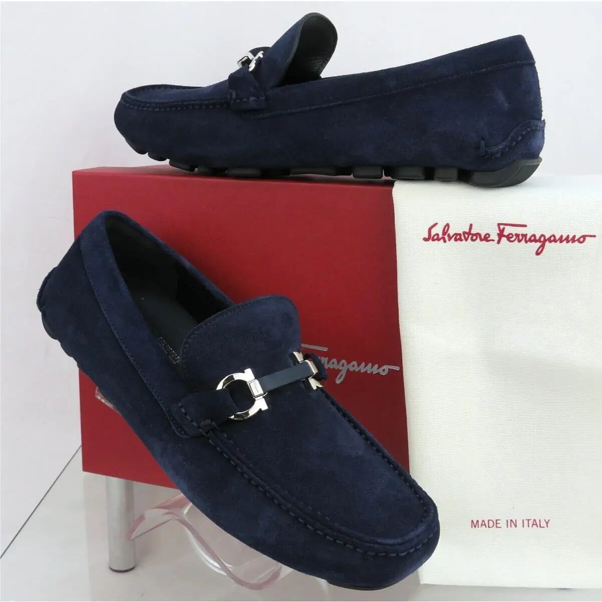 Salvatore Ferragamo shoes - FERRAGAMO SALAMANCA - FERRAGAMO SALAMANCA - Blue (UPC: 8058698930354) 1