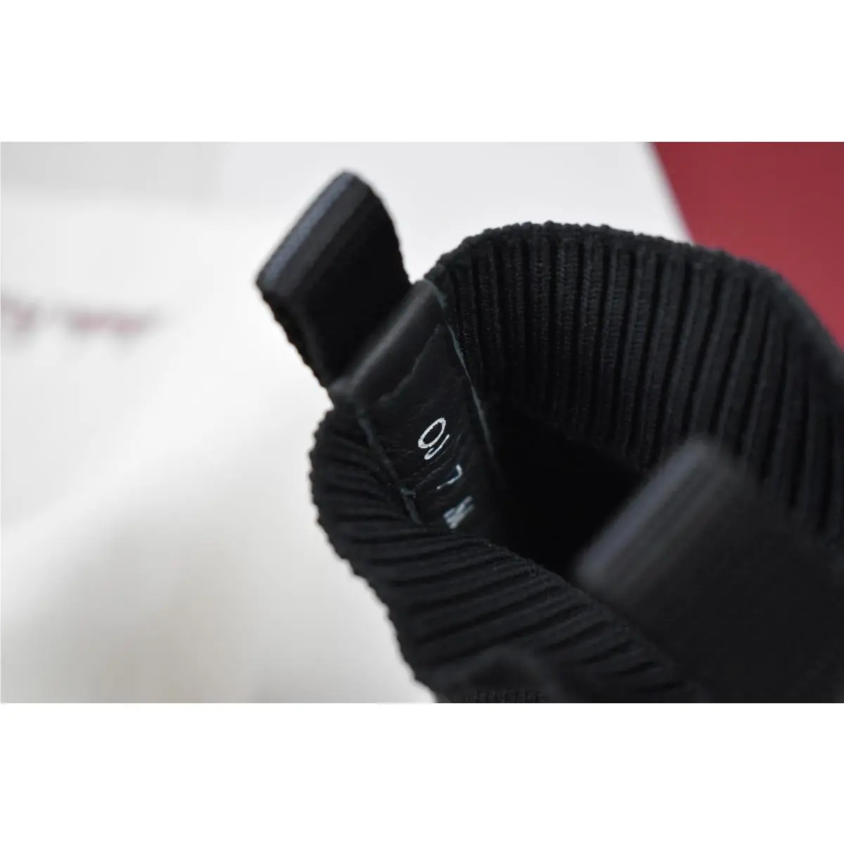 Salvatore Ferragamo shoes - Cosma Sock - Cosma Sock - Black White Orange 10