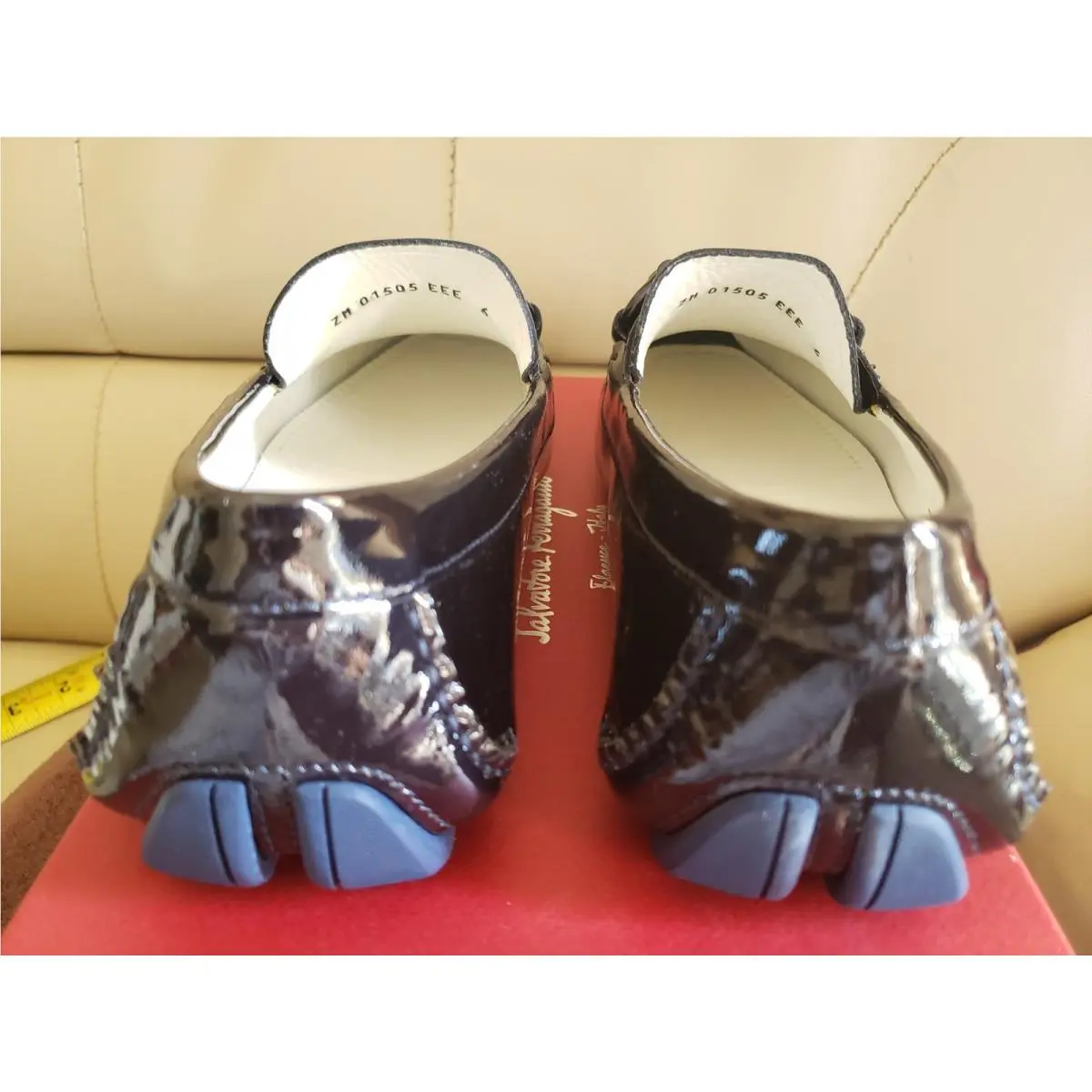 Salvatore Ferragamo shoes - Noccasin Driving - Noccasin Driving - Dark Blue 9