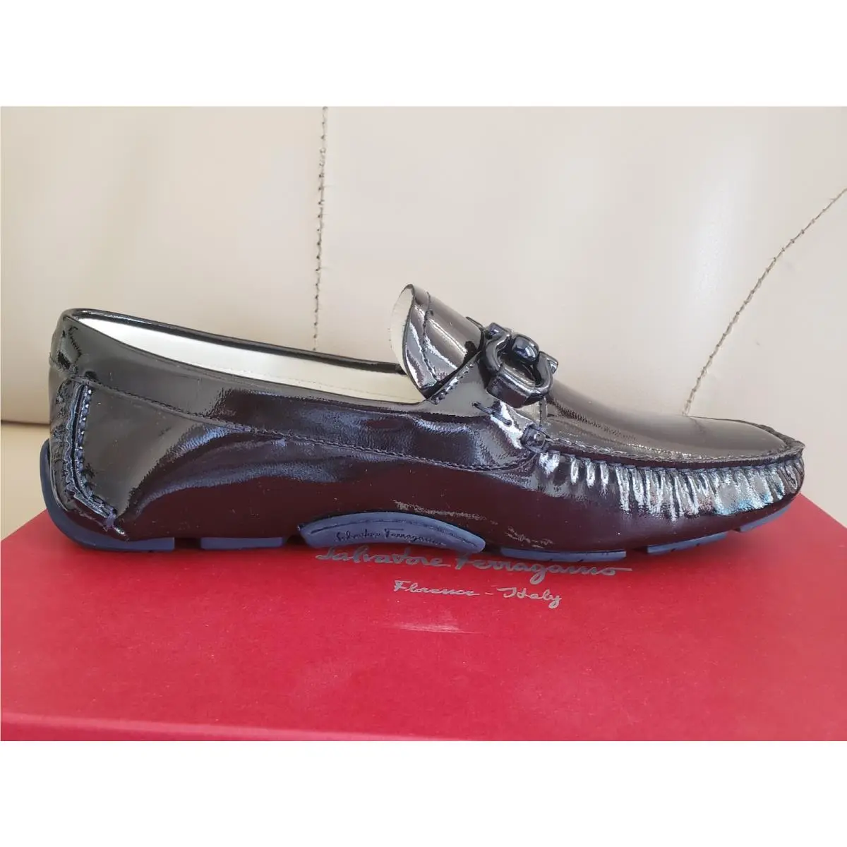 Salvatore Ferragamo shoes - Noccasin Driving - Noccasin Driving - Dark Blue 1