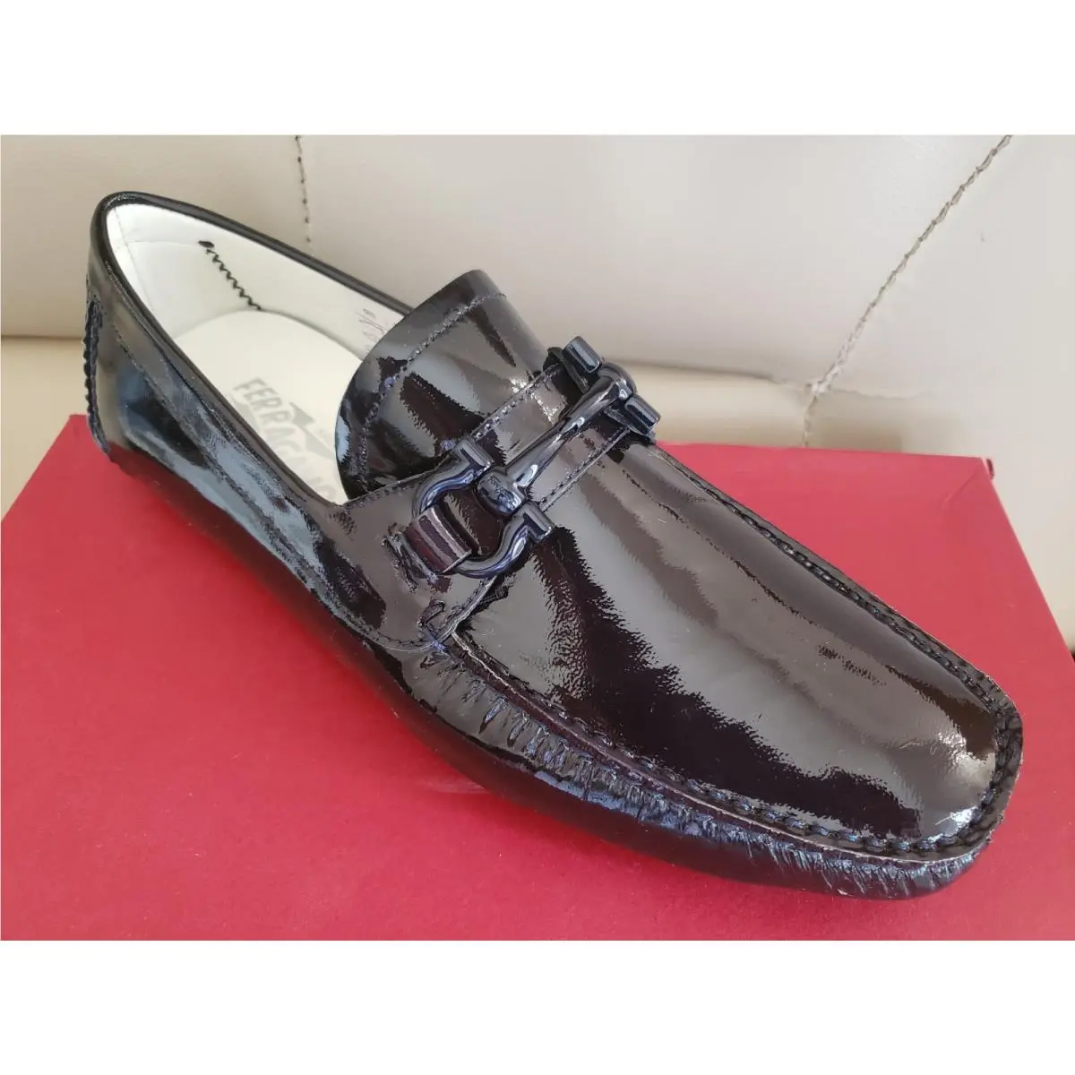 Salvatore Ferragamo shoes - Noccasin Driving - Noccasin Driving - Dark Blue 2