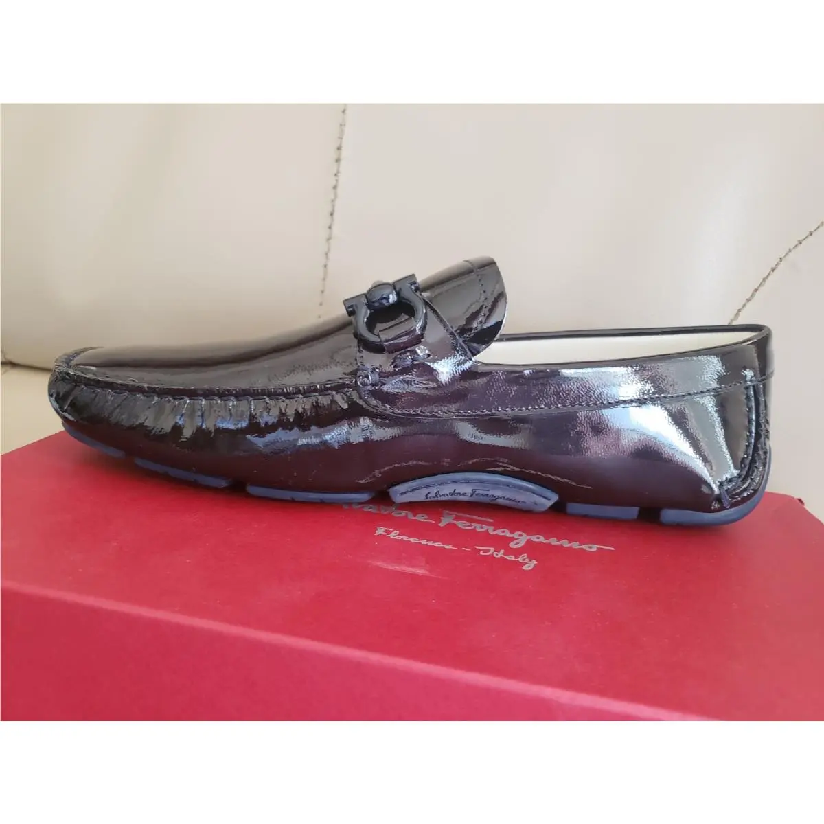 Salvatore Ferragamo shoes - Noccasin Driving - Noccasin Driving - Dark Blue 4
